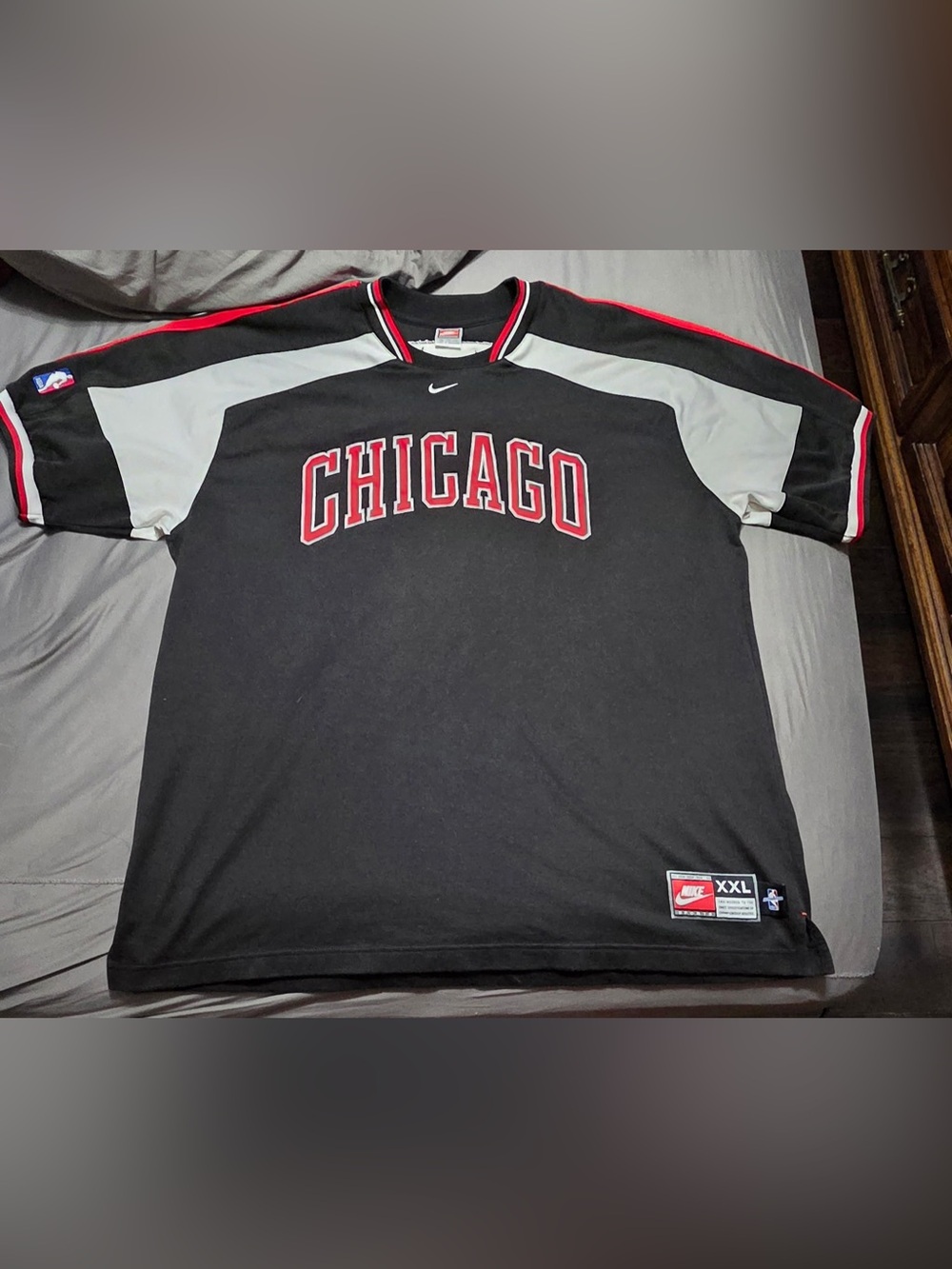 Vintage Nike Chicago Black & Gray Team Jersey
